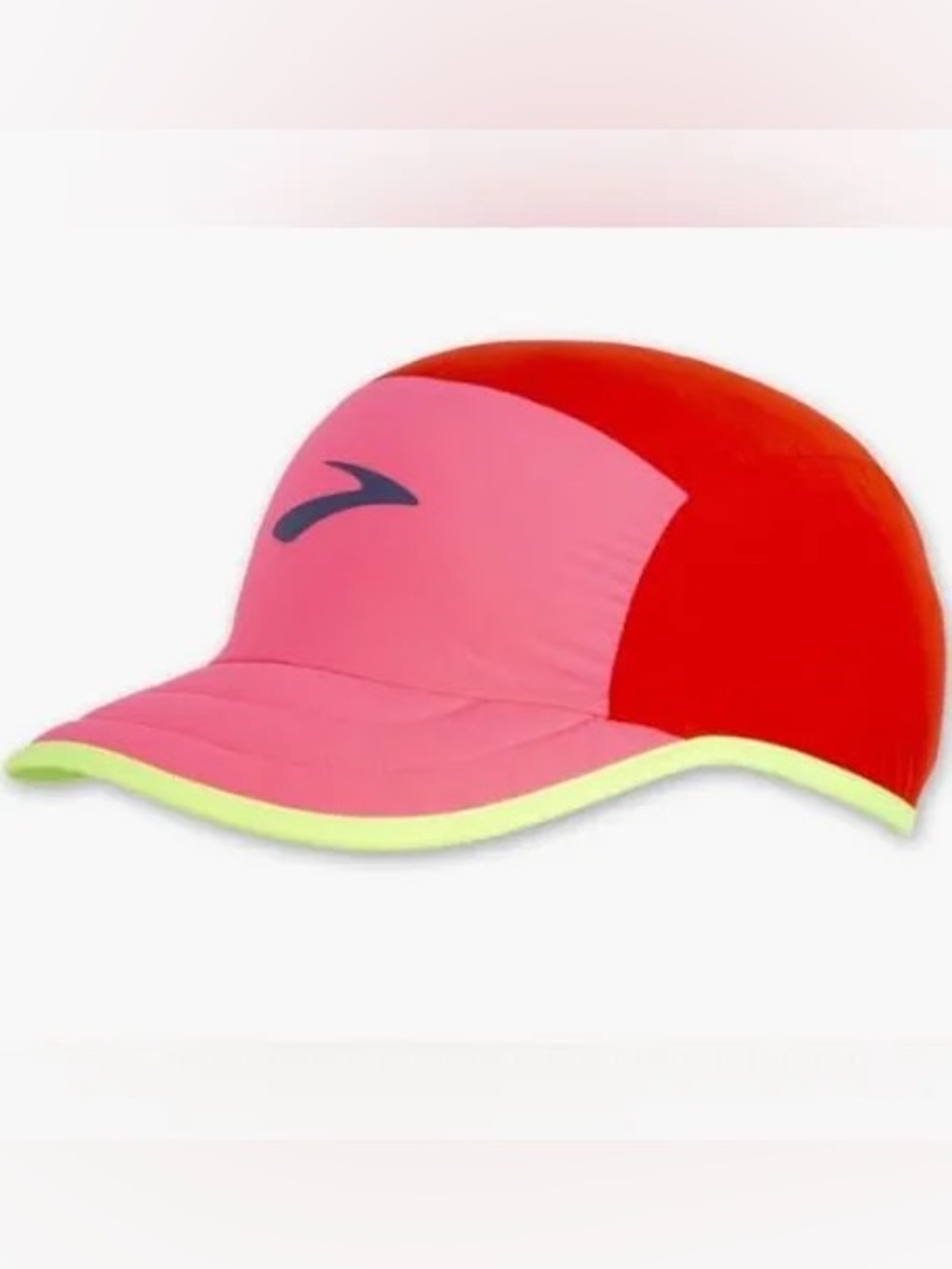 NWT Brooks Running Women’s Pink and Red Lightweight Packable Hat